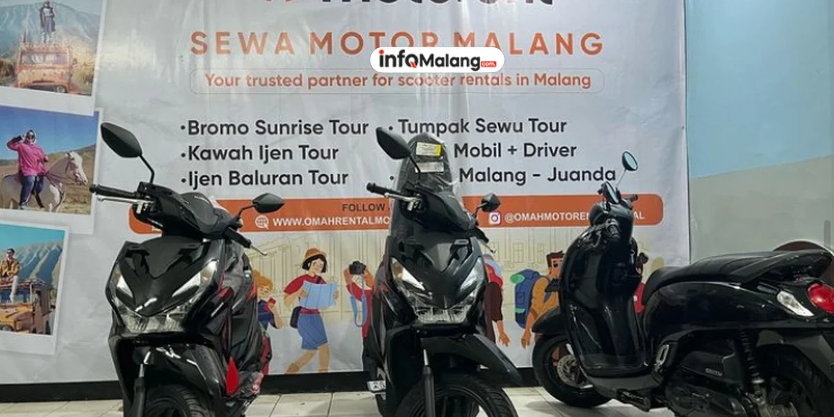 Rekomendasi Tempat Sewa Motor di Kota Malang