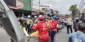 Remaja Perempuan Tewas Terserempet Truk Gandeng di Kebonagung Malang