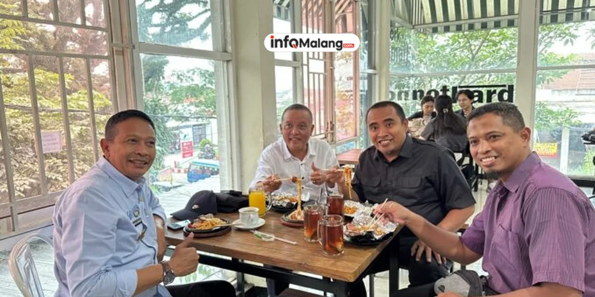 Rendra Masdrajad Safaat Makan Bareng Walikota Malang