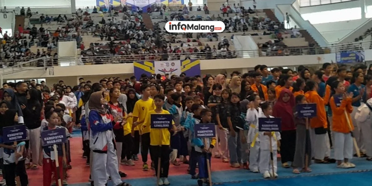 Ribuan Atlet Berpartisipasi dalam Kejurprov Taekwondo di Malang