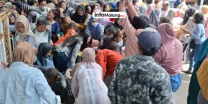 Ribuan Warga Kedungkandang Antusias Ikuti Ziarah Wali Lima Bersama Wahyu-Ali