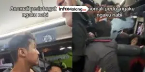 Ricuh di Bus, Pria Ngaku Nabi ini Diturunkan Paksa di Terminal Bungurasih