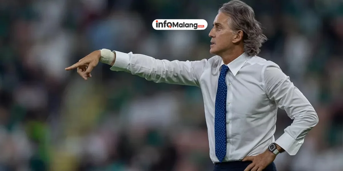 Roberto Mancini Ungkap Penyebab Arab Saudi Gagal Kalahkan Indonesia