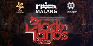 Rock in Karlos 2025,Heydi dan Mel Shandy Kobarkan Kembali Gairah Musik Rock Malang