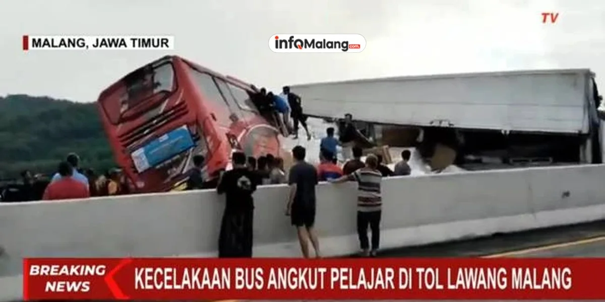 Ruas Tol Pandaan-Malang Dibuka Kembali Usai Laka Maut Bus vs Truk