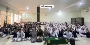 SMAN 1 Bululawang Taklukkan SMAN 2 Malang dengan Skor 36-12 di Honda DBL with Kopi Good Day East Java-South 2025