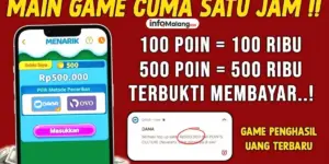 Saldo Dana Gratis Rp100.000 Bisa Didapatkan, Ini Daftar Game Penghasil Uang Terpercaya