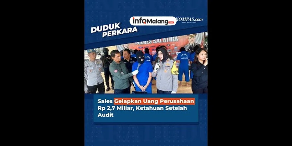 Sales Penggelapan Uang Rp 142 Juta Ditangkap di Pakisaji