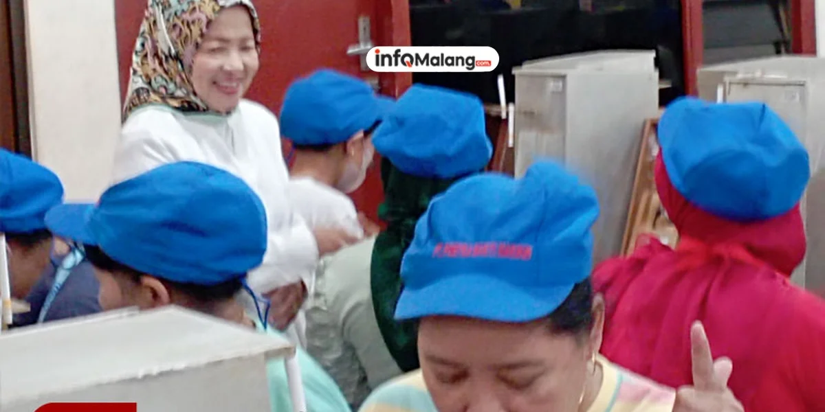 Sanusi Sapa Pekerja Pabrik Rokok dalam Kampanye Pilbup Malang 2024