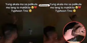 Seorang Ayah Nekat Bobol Atap Rumah Demi Selamatkan Keluarganya Saat Banjir Meninggi