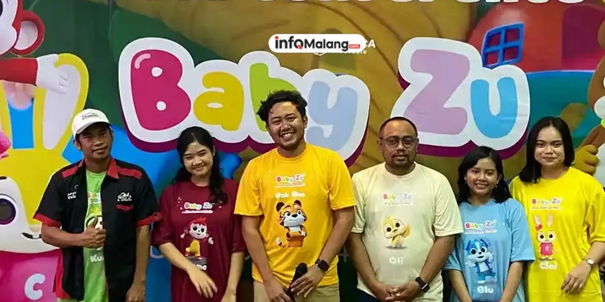 Serial Animasi Baby Zu, Hadirkan Konten Edukatif untuk Anak-anak di Kota Malang