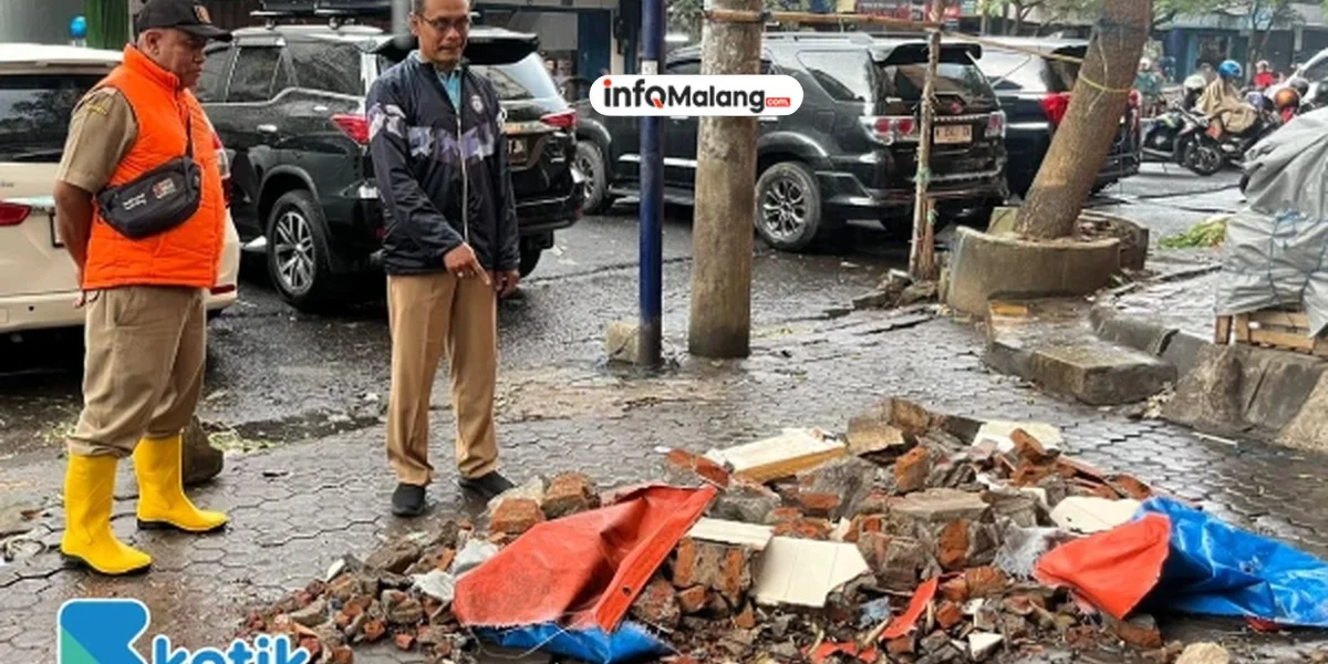 Setelah Tembok Ambruk, Pasar Besar Malang Akan Direvitalisasi