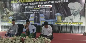 Sinergi Pemdes dan Warga NU Desa Krebet Gelar Halal Bihalal dan Doa Bersama Calon Jamaah Haji 2025
