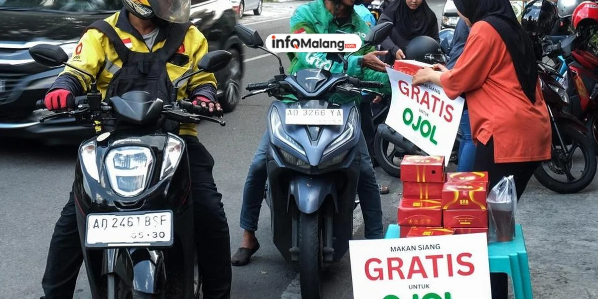 Solidaritas Warga Asia Tenggara, Pesan Makanan untuk Driver Ojol di Tengah Demo Indonesia