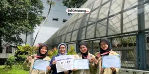 Sosialisasi Pemasaran Digital UMKM desa Dengkol oleh tim PKM FEB-UB.