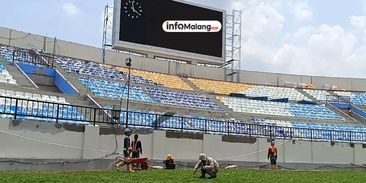 Stadion Kanjuruhan Malang Siap Berstandar Internasional dengan Fasilitas Baru
