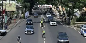 Strategi Polresta Malang Kota Antisipasi Kemacetan Libur Nataru