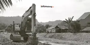 Sungai Tirtoyudo Segera Dinormalisasi BPBD Malang Usai Banjir