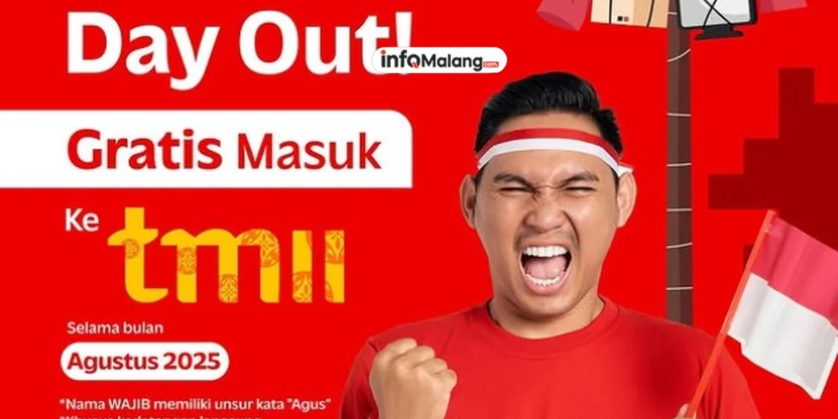 TMII Gratiskan Tiket Masuk untuk Warga Bernama Agus Sepanjang Agustus 2025