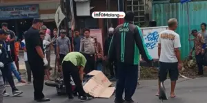 Tabrakan Tragis di Kota Malang, Seorang Pengendara Motor Meninggal Dunia
