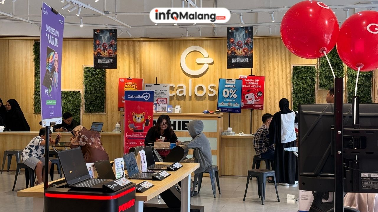 Calosa Gajayana Kota Malang Sediakan Berbagai Pilihan Laptop, Gadget, dan Layanan Service Lebih Lengkap