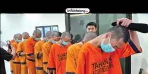 Tersangka Perusakan Pos Polisi di Malang Bertambah Menjadi 21 Orang