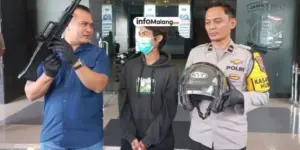 Tiga Remaja di Malang Wajib Lapor Usai Bawa Senpi Mainan