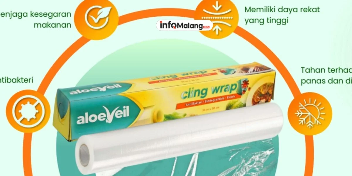 Tim PKM-K UM Luncurkan Aloeveil, Inovasi Cling Wrap Biodegradable Berbasis Lidah Buaya