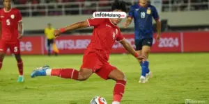 Timnas Indonesia Tahan Imbang Laos 2-2 di Laga Seru di Solo Pada Babak Pertama