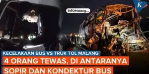 Tragedi Bus Pelajar di Tol Pandaan-Malang: Detik-Detik Kecelakaan Mengerikan