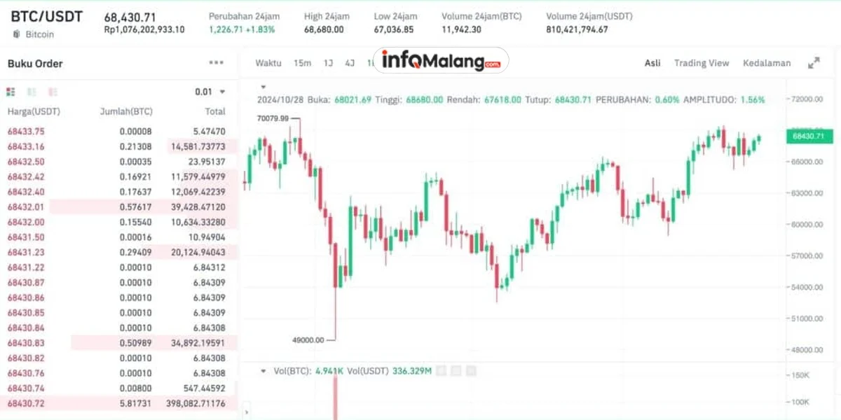 Tren Harga Bitcoin Terkini