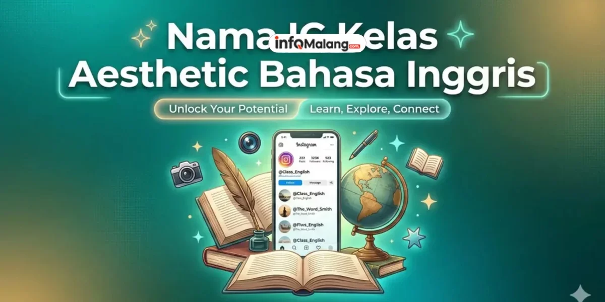 Trend Nama Kelas Aesthetic dalam Bahasa Inggris Tahun Ini