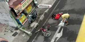 Trotoar Rusak di Janti, Warga Keluhkan Keselamatan, Dengan Masuknya Musim Penghujan