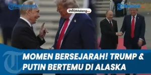 Trump dan Putin Bahas Upaya Akhiri Perang Ukraina Menjadi Pertemuan Bersejarah di Alaska (15/8)