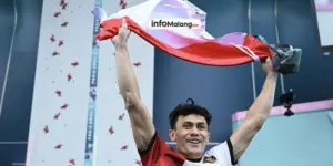 Veddriq Leonardo Raih Emas Pertama Indonesia di Olimpiade 2024, Cetak Sejarah di Panjat Tebing