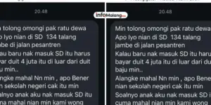 Viral! Curhatan Wali Murid soal Imbauan Baju Nuansa Arema di Malang