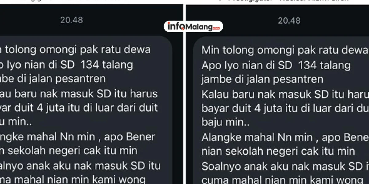 Viral! Curhatan Wali Murid soal Imbauan Baju Nuansa Arema di Malang