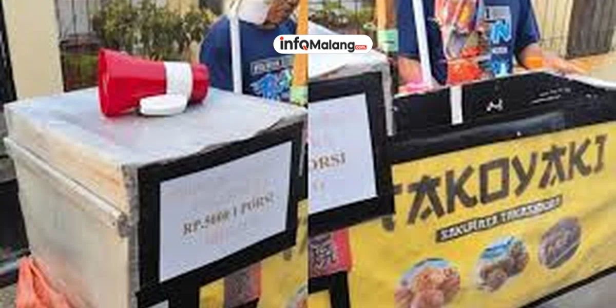 Viral Penjual Takoyaki ini Pakai Toa dengan Suara Lucu, Bikin Netizen Terhibur
