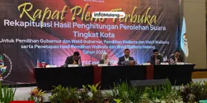 WALI Menang di Pilwali Malang 2024 dengan 203.257 Suara, KPU Selesaikan Rekapitulasi