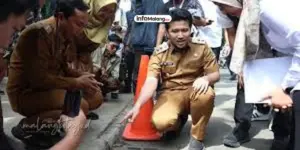 Wagub Jatim Tinjau Proyek Drainase Suhat, Dorong Percepatan Pekerjaan di Lapangan