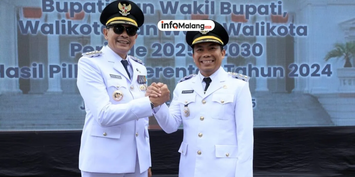 Wahyu-Ali Resmi Ditunjuk Sebagai Wali Kota dan Wakil Wali Kota Malang