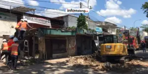 Wahyu Hidayat Selesaikan Eksekusi Bangunan di Exit Tol Madyopuro dalam Waktu Singkat