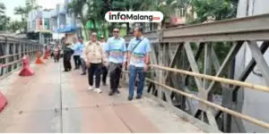 Wahyu Hidayat Tegaskan Jembatan Bailey Sonokembang Minggu Depan Sudah Bisa Digunakan