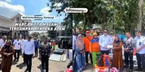 Wali Kota Malang Kunjungi Warga yang Terdampak Bencana Alam