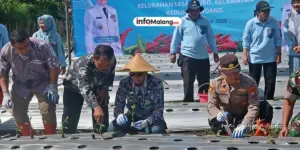 Wali Kota Malang Lakukan Sidak Seragam Gratis di SMPN 9 Malang