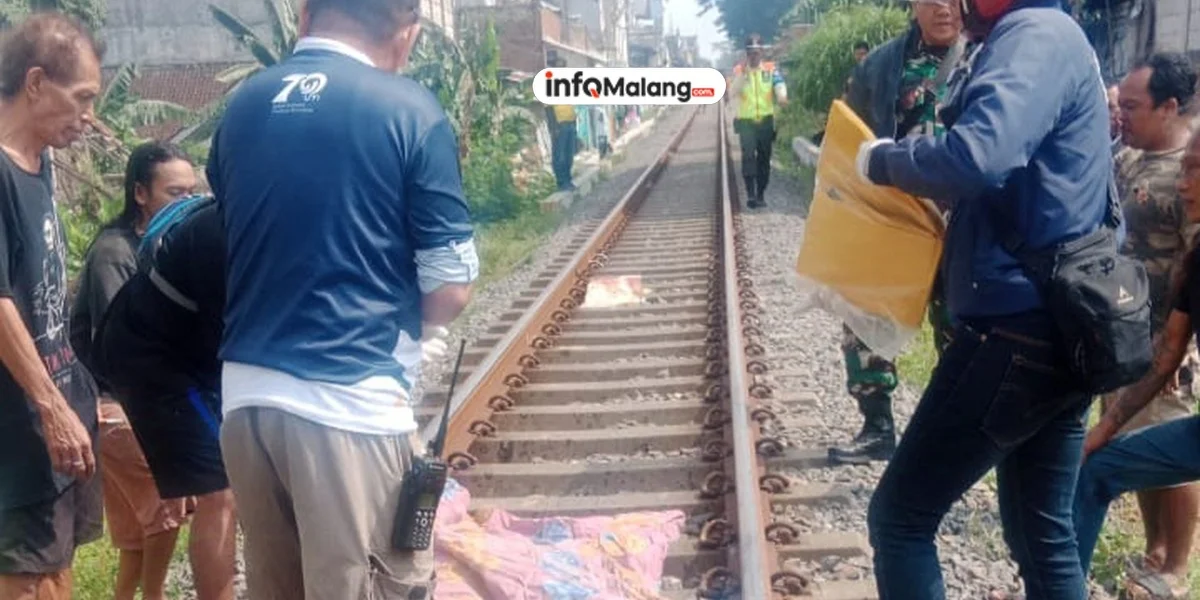 Wanita di Malang Tewas Tertabrak Kereta Api Pertamina