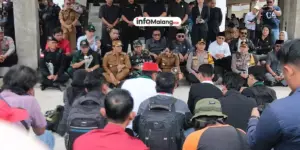 Warga Asli Malang Ajak Aksi Damai, Tolak Kekerasan dan Jaga Kota Bersama