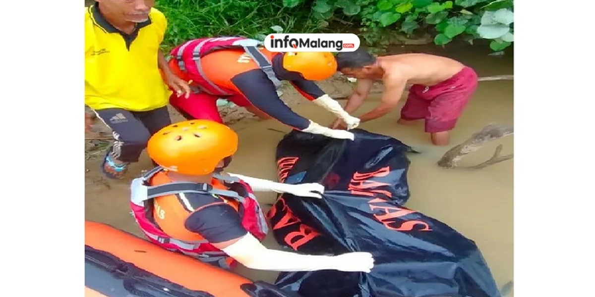 Warga Dikejutkan Penemuan Mayat Terapung di Sungai Kutuk, Ternyata Tetangga Sendiri