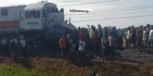 Warga Ngadilangkung Tewas Setelah Disambar Kereta Api Dhoho