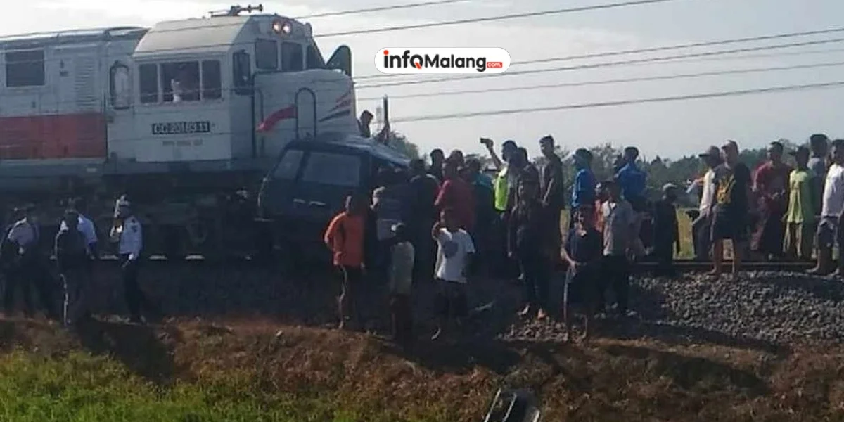 Warga Ngadilangkung Tewas Setelah Disambar Kereta Api Dhoho